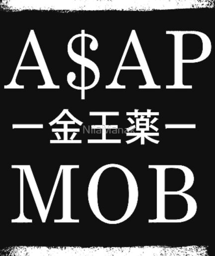 Asap Rocky Mob Pullover Sweatshirt Logo
