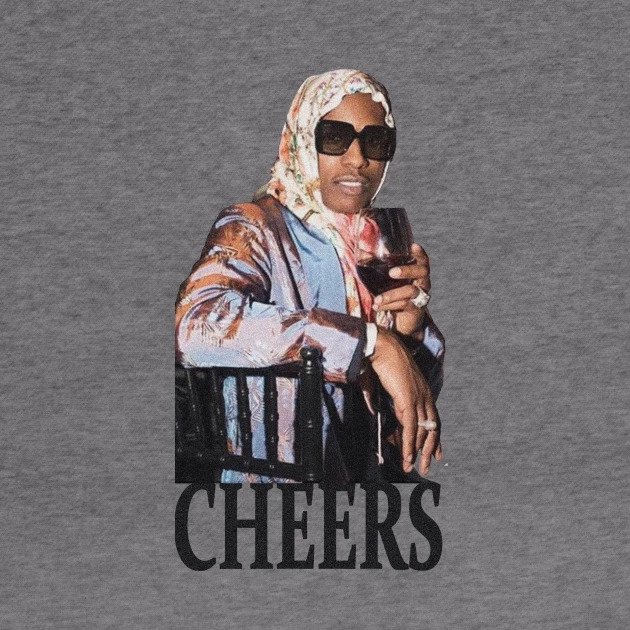 Rocky says cheers Hoodie Logo