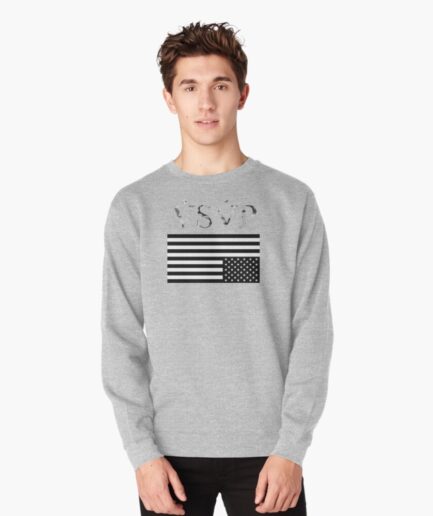 VSVP Flag Camo A$AP Pullover Sweatshirt Off White