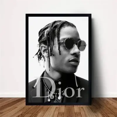 ASAP Rocky Rapper Wall Art