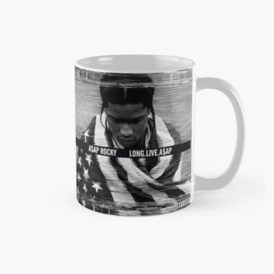 Long Asap Live With Flag Mug