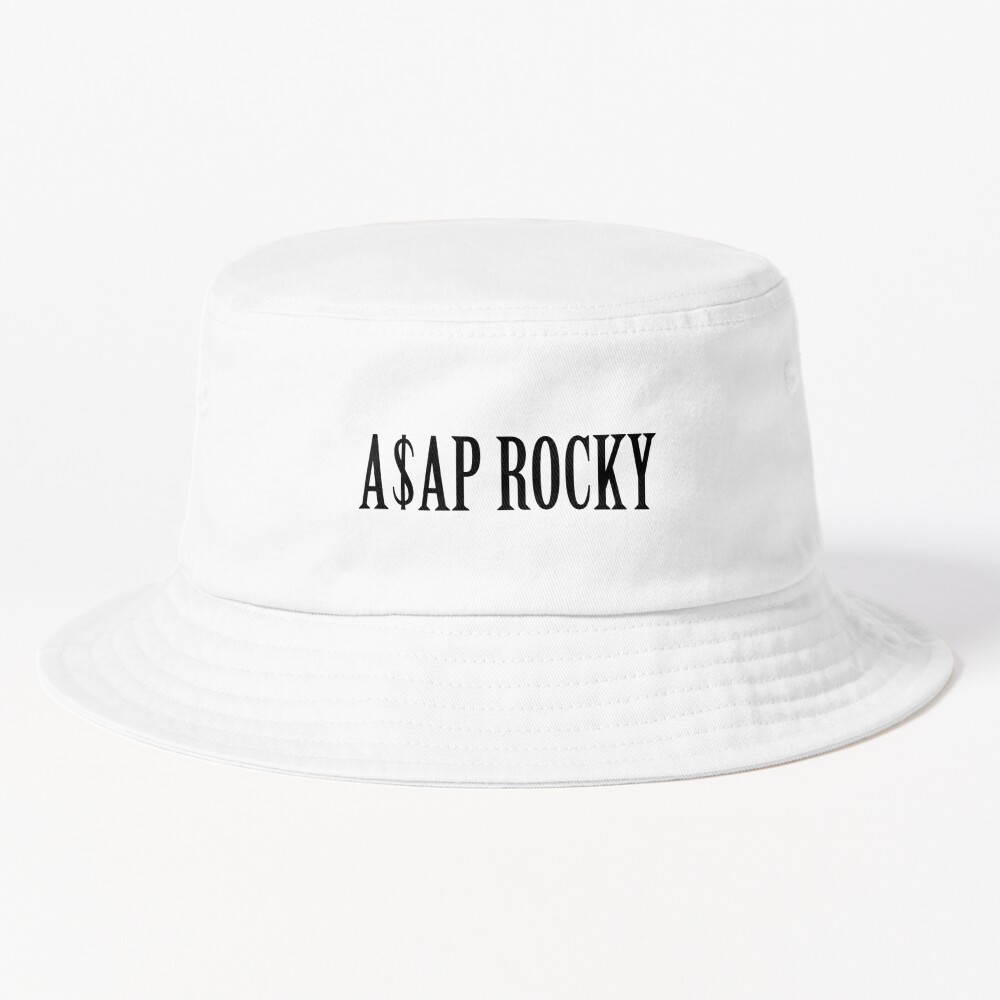 Asap Rocky Logos Bucket Hat