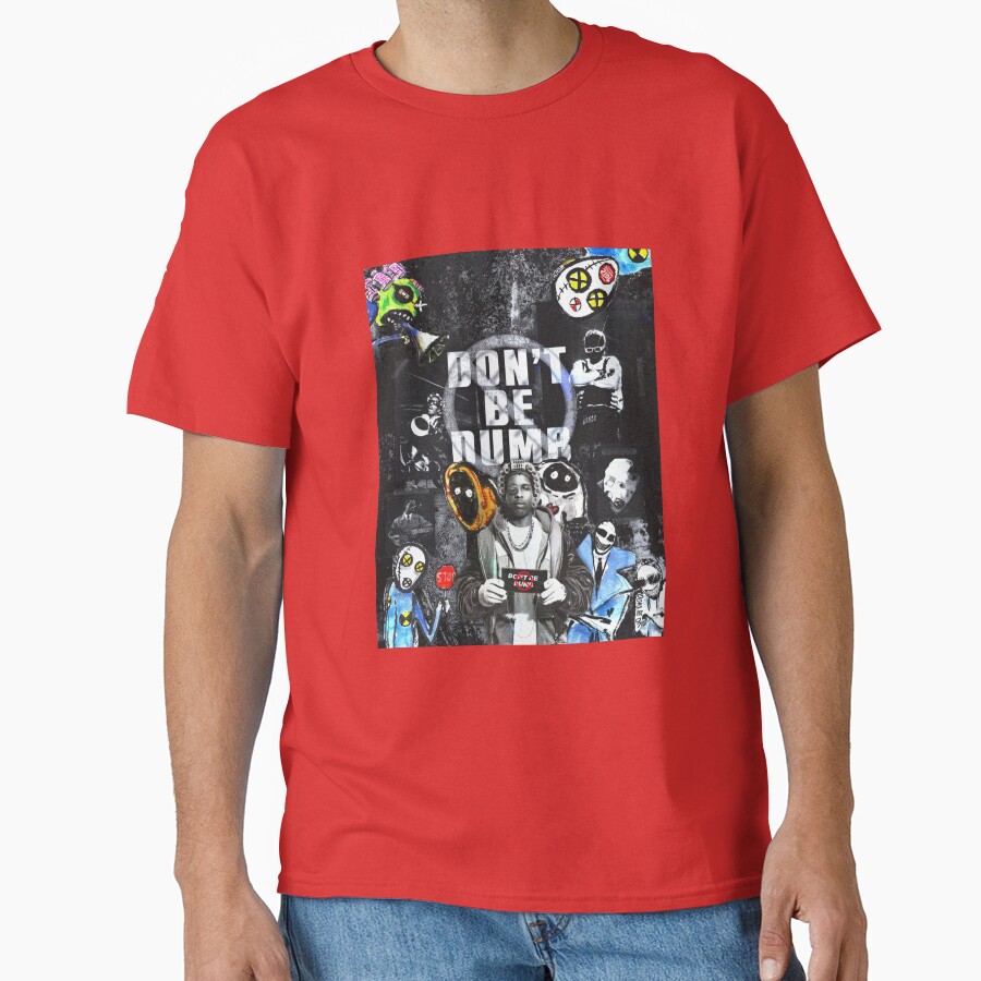 Asap Rocky Art Don't Be Dumb T-shirt - Image 5