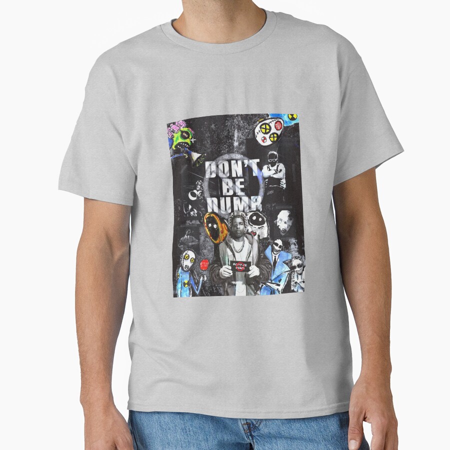 Asap Rocky Art Don't Be Dumb T-shirt - Image 3