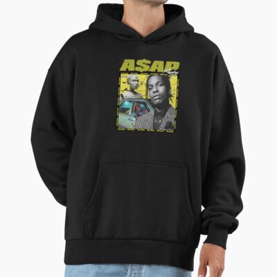 Rapper Asap Rocky Testing Hoodie
