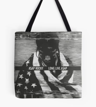 Long Live Asap Asap Rocky Illustration Tote Bag