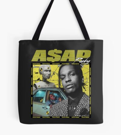 Asap Rocky Rapper Testing Tote Bag