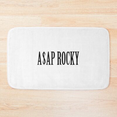 Asap Rocky Logos Bath Mat