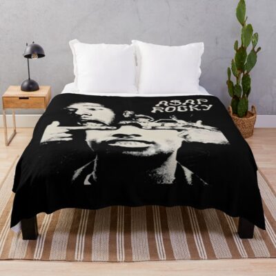 Asap Rocky Deep Throw Blanket