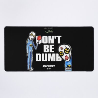 Asap Dont Be Dump Black Tour 2026 Pengulangan Mouse Pad