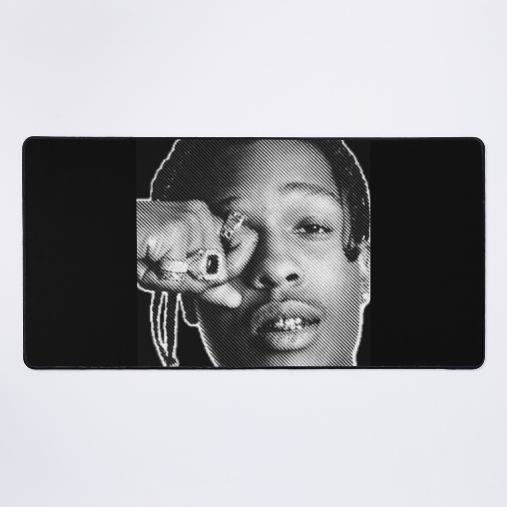 Asap Rocky Vintage Art Mouse Pad