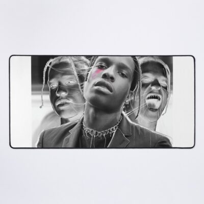 Cool Rocky Rapper Mouse Pad