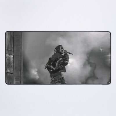 Playboi Carti Black And White Mouse Pad