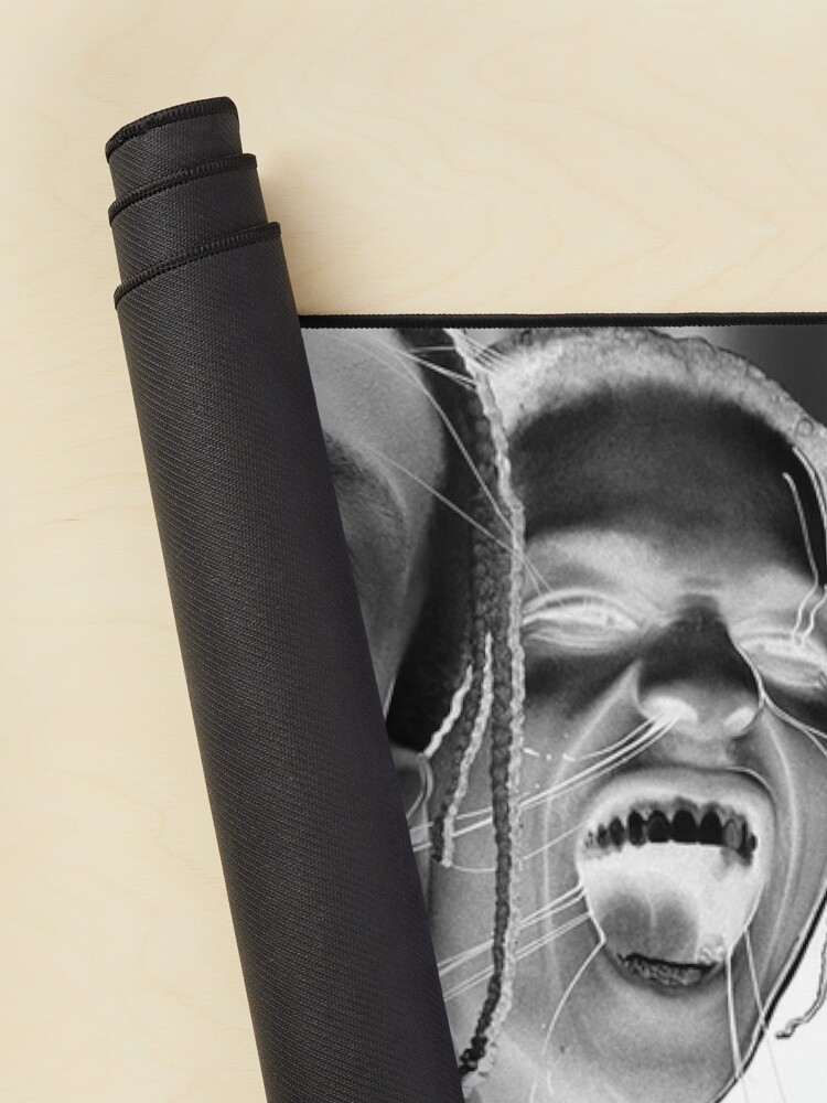 Cool Rocky Rapper Mouse Pad - Image 2