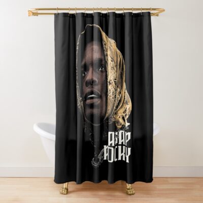Design Asap Rocky Headscarf Shower Curtain