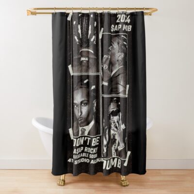 Asap Rocky Art Album Shower Curtain