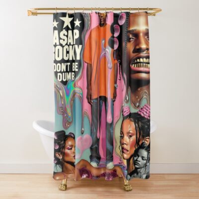 Don't Be Dumb Album Shower Curtain