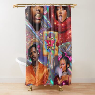 Don T Be Dumb A Ap Shower Curtain