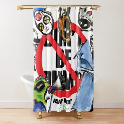Don't Be Dumb Shower Curtain