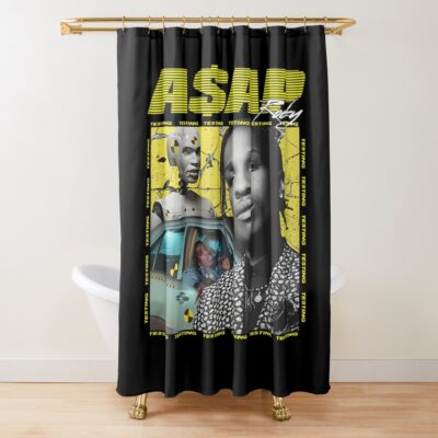 Asap Rocky Testing Shower Curtain