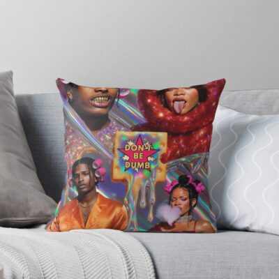 Don T Be Dumb A Ap Throw Pillow