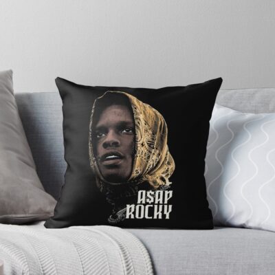 Design Asap Rocky Headscarf Throw Pillow