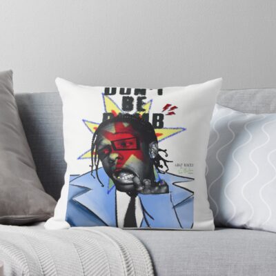 Asap Rocky Dont Be Dumb Throw Pillow
