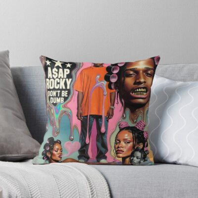 Don't Be Dumb Album Throw Pillow